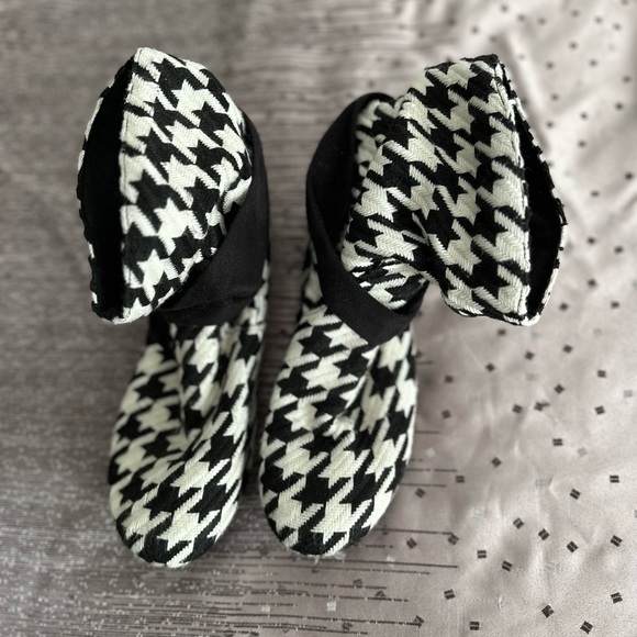 ALABAMA Houndstooth Booties 7M - Picture 1 of 11